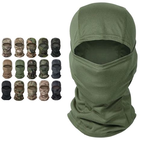 Multicam Taktik Balaclava Tam Y Z Maskesi Kalkan Kapak Bisiklet Avc L K