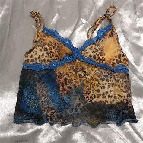 Jaded London Cami Leopard Print Top Never Been Worn Depop