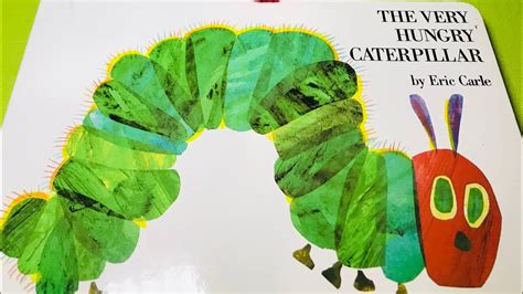 The Very Hungry Caterpillar Read Aloud Book Bedtime Story For Kids