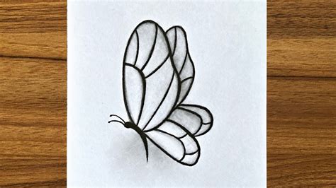 How To Draw A Cute Butterfly Easy Drawing Ideas For Beginners