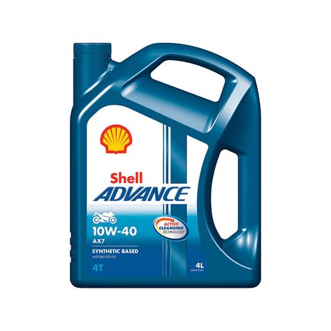 Shell Advance T Ax W Synthetic Stroke Motorcycle Engine Oil