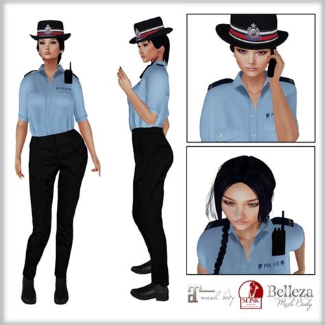 Second Life Marketplace - HK Police Woman Uniform