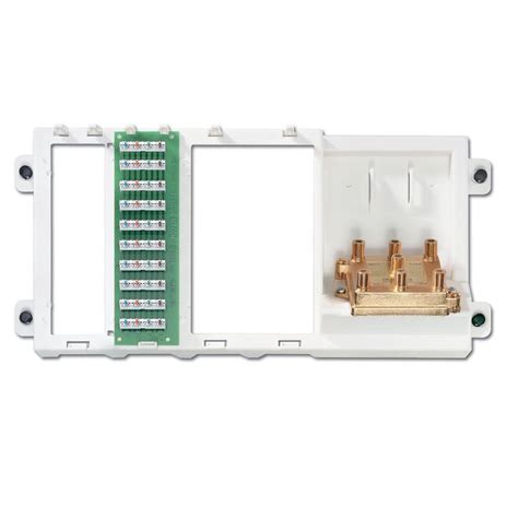 Leviton Structured Media Basic Telephone And Video Panel 012 47606 Btv