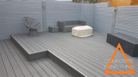 Wholesale Composite Woodgrain Decking Dark Grey 36m 126 Boards