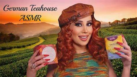 German Teahouse ASMR Soft Spoken Shop Roleplay Deutsch ASMR Tee