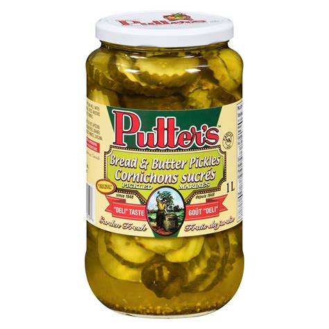 Putter S Bread And Butter Pickles 1 L Giant Tiger