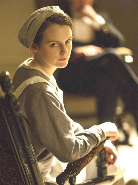 Downton Abbeys Sophie Mcshera As Youve Never Seen Her Before Tv