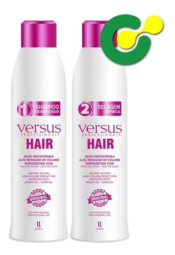 Kit Progressiva Versus Escova Shampoo Ojon Argan 1 Lt MercadoLivre