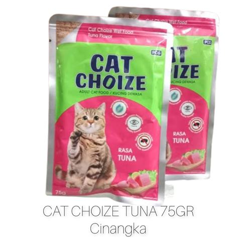 Cat Choize Wet Food Pouch Tuna Gr Lazada Indonesia