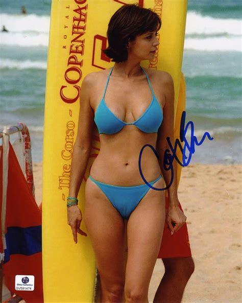 Catherine Bell Jag Blue Bikini Vintage Imgur