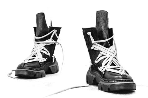 Rick Owens And Dr Martens Exaggerate The Boot With Mega Laces