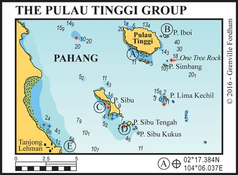 The Pulau Tinggi Group Southeast Asia Pilot