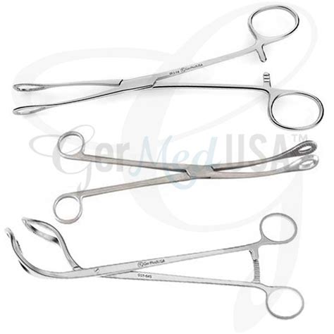 Uterine Dressing Forceps Curved Germedusa Inc