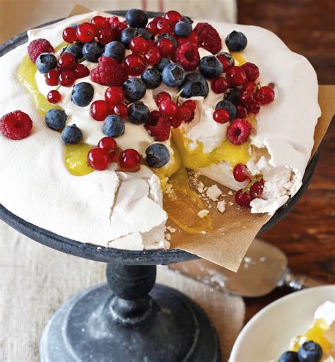 Pavlova With Lime Curd And Berries Williams Sonoma Taste