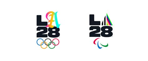 Brand New New Emblems For La28 Olympic And Paralympic Games