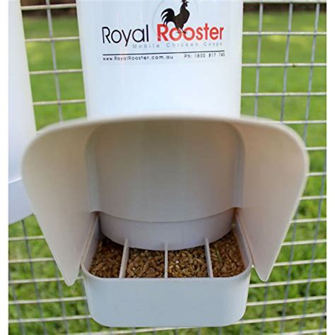 Royal Rooster Chicken Feeder And Waterer Set Includes 1 Gallon Waterer With 2 Cups And 7lb