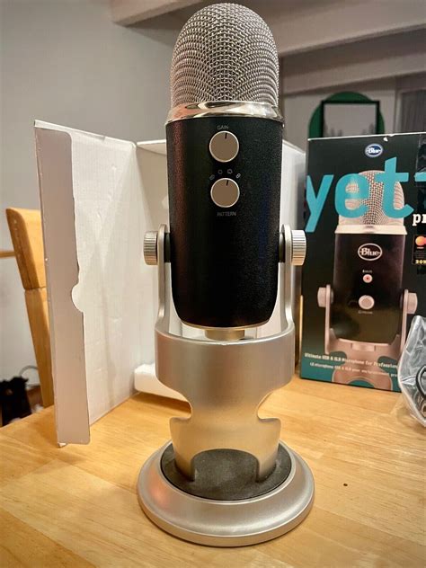 Blue Yeti Pro Usb And Xlr Microphone 24 Bit Rate Usb Port Not Working Ebay