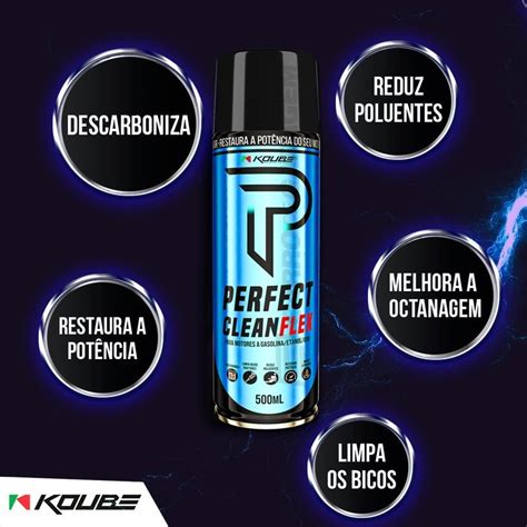 Perfect Clean Flex Gasolina Etanol E Gnv 500ml Koube Parcelamento