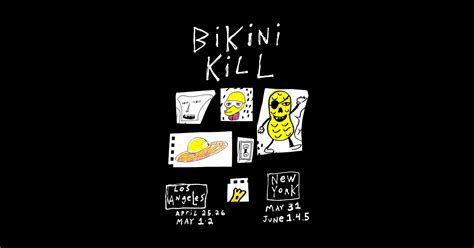 Bikini Kill Fan Art Desgn Bikini Kill Sticker TeePublic