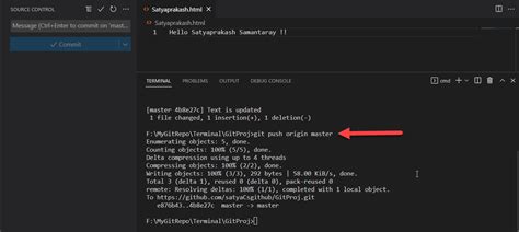 Git With Vscode Clone Commit Push Git Commit Push With Vscode Git Clone