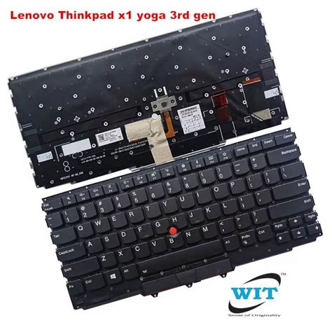 Keyboard For Lenovo Thinkpad X1 Yoga 3rd Gen 20LD 20LE 20LF 20LG And