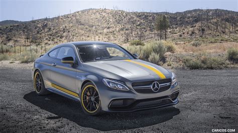 2017 Mercedes Amg C63 S Coupe Edition One Us Spec Front Three Quarter Caricos