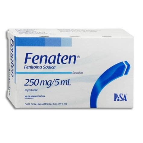 Fenaten Fenitoína Sódica 250mg5ml Distribuidora Sta María