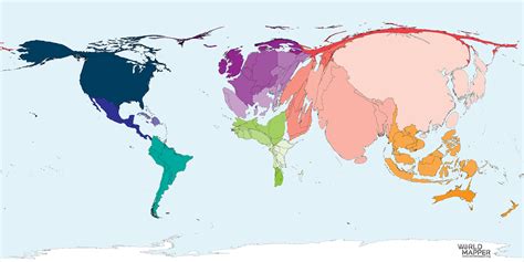 World Map By Gdp