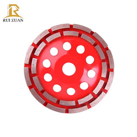 Double Row Diamond Cup Wheel Rough Surface Grinding Wheel For Concrete