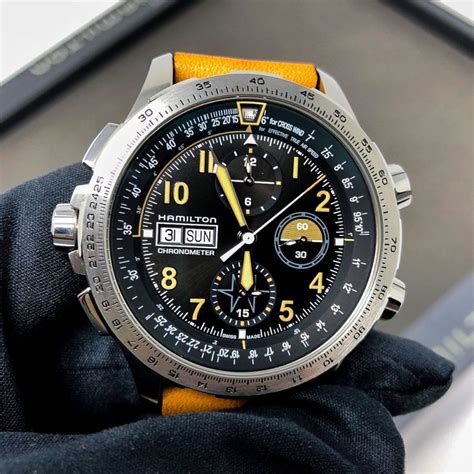 The Hamilton Khaki X Wind Auto Chrono Limited Edition WatchTime USA