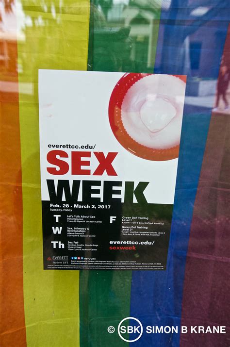 Sex Week Fair By Student Life Everett Community College Flickr