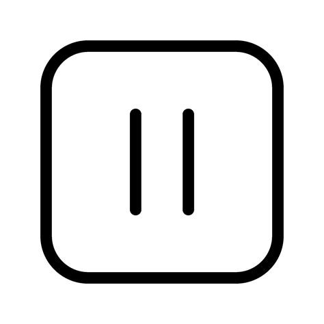 pause icon vector symbol design illustration  vector art