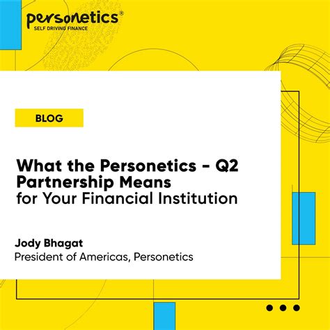 What Does Personetics Q2 Partnership Mean Personetics