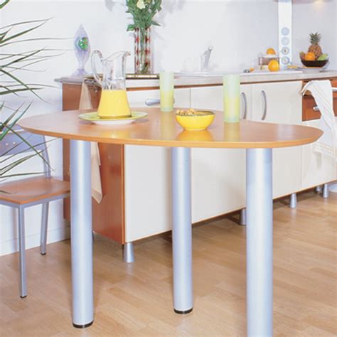 Pied De Table Rond Finition Chrome MSA France Groupe Sofive