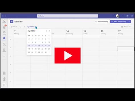 Microsoft Teams Besprechung Vorbereiten Youtube