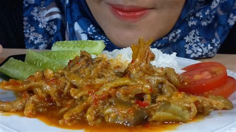 Mukbang Ceker Mercon Tanpa Tulang Pedes Gurih Kenyal Youtube