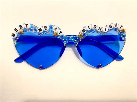 Taylor Swift The Eras Tour Rhinestone Sunglasses Ships 1 2 Etsy