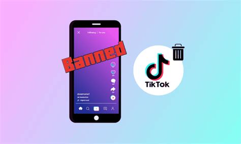 how to delete banned tiktok account