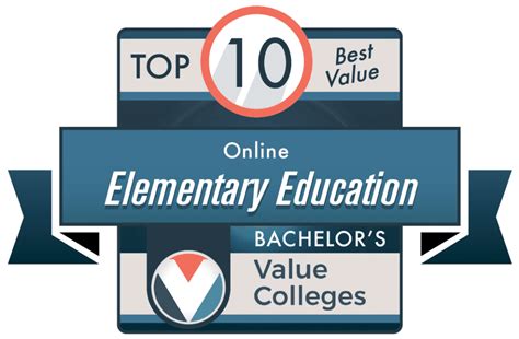 Value Colleges - Top 10 Best Online Elementary Education Degree Programs