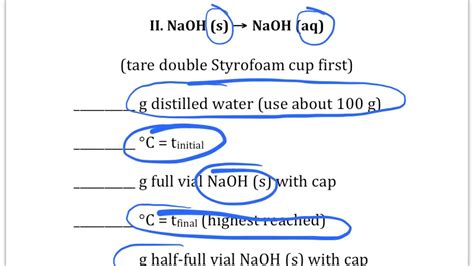 Calorimetry And Hess S Law Lab Procedure YouTube