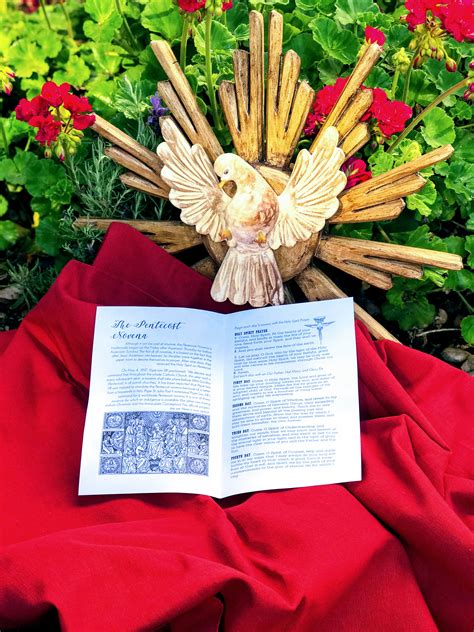 Pentecost Novena Printable Booklet Digital Download Catholic All Year