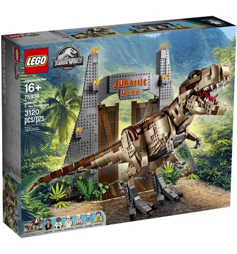 Lego Jurassic World Jurassic Park T Rex Rampage Set 75936 Us