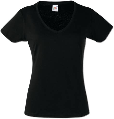 Fruit Of The Loom Damen T Shirt V Neck Valueweight V Ausschnitt Lady