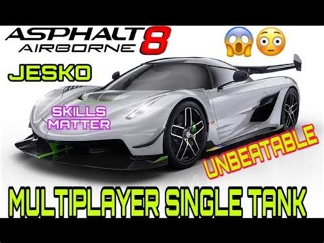 Asphalt Multiplayer Koenigsegg Jesko Single Tank Youtube