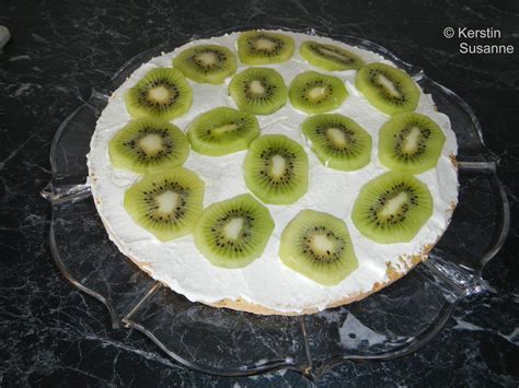 Kiwi Sahne Torte Rezept Mit Bild Kochbar De