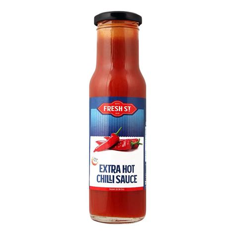 Buy Fresh Street Extra Hot Chilli Sauce Ml Online At Special Price In Pakistan Naheed Pk