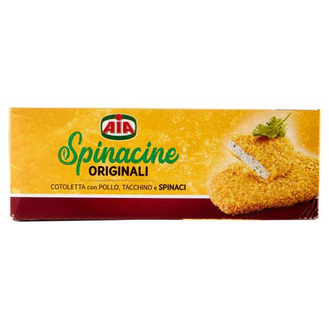 Aia Spinacine Originali Surgelate Pezzi G Conad