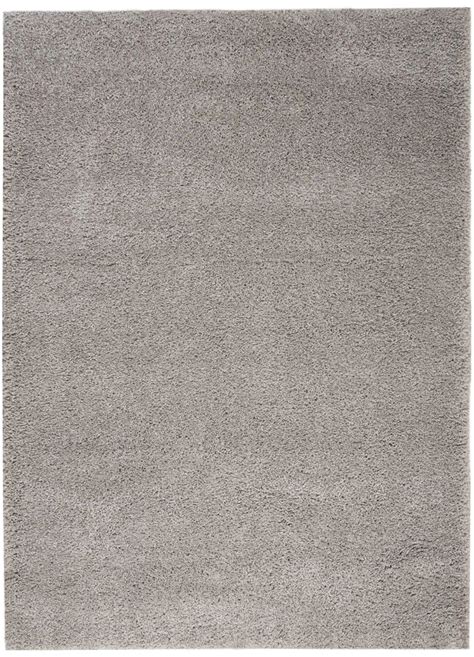 Malibu Shag Msg01 Silver Grey Area Rug