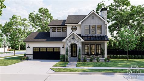 2 Story Modern Farmhouse House Plan Sterling Heights