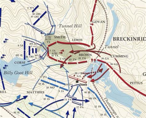 Chattanooga Battle Facts And Summary American Battlefield Trust